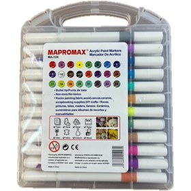 تصویر ماژیک اکرولیک پرومکس گرد 24 رنگ 