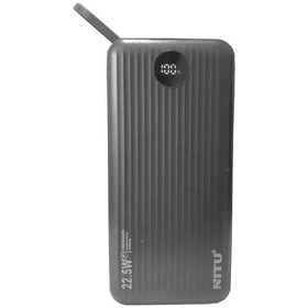 تصویر پاوربانک NITU 10000 MAH NPB 04 (105745) مشکی پاوربانک متفرقه | Other Brand مدل پاوربانک NITU 10000 MAH NPB 04 مشکی