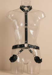 تصویر ست اکسسوری کمربندی ۵ تکه چرم کد 9956 Women's accessories