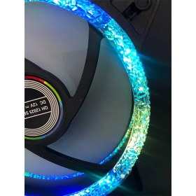 تصویر فن کیس گیمینگ COOLKEEPER سایز ۱۲*۱۲ RGB 