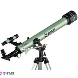 تصویر تلسکوپ یونیک مدل F70060 refracting telescope, specifically the F70060 model.