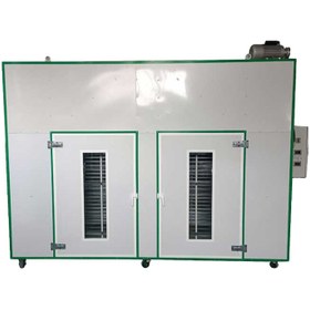 تصویر دستگاه خشک کن میوه صنعتی ۵۰۰ کیلوگرم ۲۰۰ سینی گازی هوشمند 