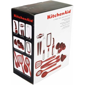 تصویر ابزارهای آشپزخانه کیچن اید رنگ قرمز امپراطوری مدل KitchenAid KAT448ER (Empire Red) &#8211; ارسال 10 الی 15 روز کاری 