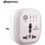 تصویر تبدیل 3 به 2 امگا مدل M100 تایمردار 