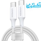 تصویر کابل شارژ و دیتا 5 آمپر USB-C 2.0 Male یوگرین مدل US557 سری 15269 