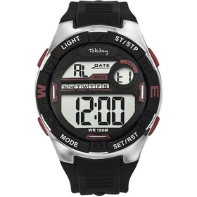 تصویر ساعت مچی دیجیتال مردانه اسپرت برند تِک دی مدل 654025 