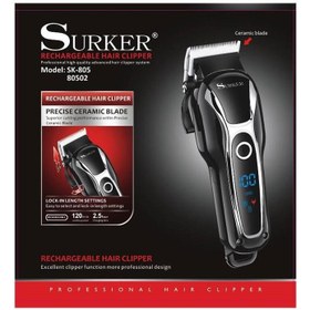 تصویر ماشین اصلاح سر و صورت سورکر مدل SK-805 ا Surker SK-805 Hair Trimmer Surker SK-805 Hair Trimmer