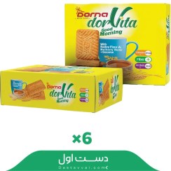 تصویر بیسکوییت درویتا درنا - کارتن ۶ عددی Dorvita Biscuit