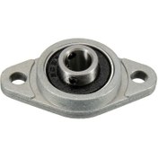 تصویر یاتاقان (هوزینگ) مدل KFL000 قطر 10mm KFL000 flange bearing with pillow block 10mm - best quality