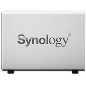 تصویر ذخیره ساز تحت شبکه محفظه NAS دسکتاپ Synology DS120j 1 Bay، مشکی - ارسال 20 روز کاری ا Synology DS120j 1 Bay Desktop NAS Enclosure, Black Synology DS120j 1 Bay Desktop NAS Enclosure, Black