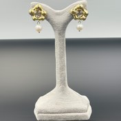 تصویر گوشواره مروارید طلایی 