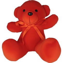 تصویر عروسک خرس قرمز 