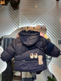 تصویر کاپشن سورمه ای 