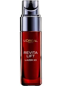 تصویر سرم ضد پیری LOREAL مدل revitalift laser renew حجم 30 میلی لیتر serum revitalift loreal model laser renew 30ml