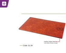 تصویر زیردستی چرمی-شارژر وایرلس 