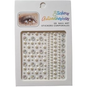 تصویر نگین صورت مدل مروارید کد 1 بسته 100 عددی 