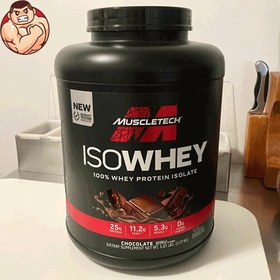 تصویر پروتئین وی ایزوله ماسل تک لاین اصلی امریکا ISO WHEY