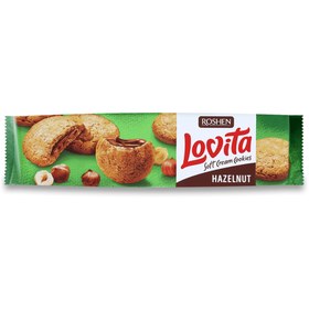 تصویر کوکی روشن لاویتا حاوی فندق 127 گرم ROSHEN LOVİTA HAZELNUT