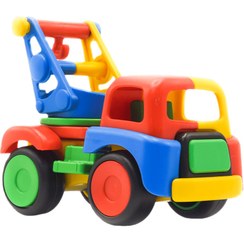 تصویر دوبی جرثقیل آی توی ( اسباب بازی ماشینی لگو ساختنی ) 