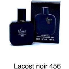 تصویر عطر مردانه اسمارت کالکشن کد 456 لاگوست ال.12.12 نویر (مشکی)(LACOSTE - L.12.12. Noir) 25 میل عطر مردانه