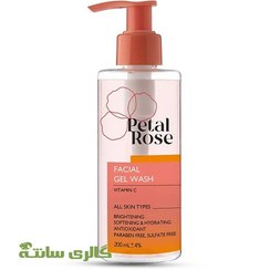 تصویر ژل شستشوی صورت ویتامین سی پتال رز 200 میلی لیتر Petal rose vitamin C gel wash 200 ml