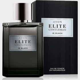 تصویر ادوتویلت مردانه آون الیت جنتلمن این بلک مدل Avon Elite Gentleman in Black Eau de Toilette 75ml 