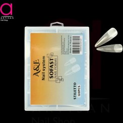 تصویر تیپ ژل کاشت ناخن (ژلیکس) STILETTO ای اند ای A&E 
