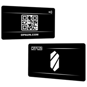 تصویر تگ کارتی NFC اُپان بیزینس کارت هوشمند 
