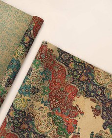 تصویر 3 برگ کاغذ کادو کرافت – 1205 