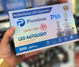 تصویر هدلایت P55 پرمیوم - H7 P55 LED HEADLIGHT