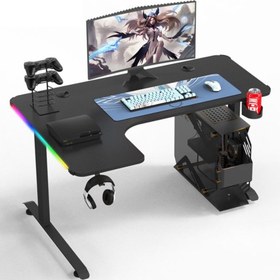 تصویر میز گیمینگ ال Origin Series L Shaped Rgb Gaming Desk Origin Series L Shaped Rgb Gaming Desk - Left