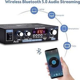 تصویر آمپلیفایر ak35 Ak35 home amplifier 200watt
