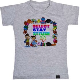 تصویر تی شرت پسرانه 27 طرح SELECT STAY STYLISH کد J11 