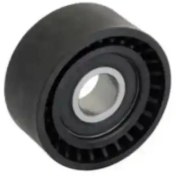 تصویر غلتک هرزگرد تسمه دینام سوراخ بزرگ پژو 206 مژده وصل اصل 12402110002 