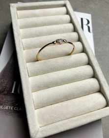 تصویر دستبند النگویی قلب ژوپینگ 