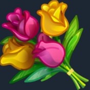 تصویر گیفت دسته گل تلگرام 