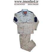 تصویر لباس کار مدل ست وورک استخونی 