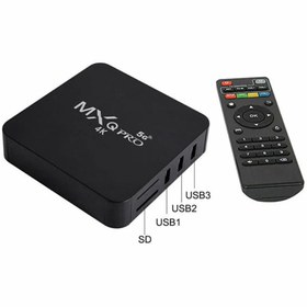 تصویر پخش کننده تلویزیون مدل TV Box MXQ Pro TV Box MXQ Pro