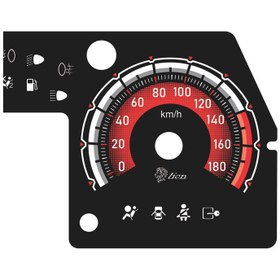 تصویر صفحه کیلومتر لیون کد01 مناسب پراید 