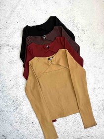 تصویر بلوز کبریتی مجلسی 