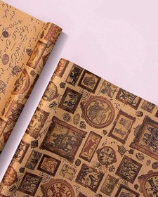 تصویر 3 برگ کاغذ کادو کرافت – 1094 