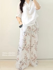 تصویر شلوار لینن ایتالیایی Italian linen trousers