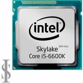 تصویر پردازنده اینتل استوک ا CPU Core i5 6600k 