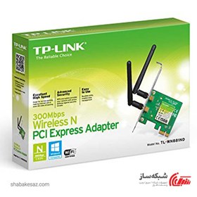 تصویر کارت شبکه بی‌سیم تی پی-لینک مدل Tp-link TL-WN881ND 300Mbps Tp-link TL-WN881ND 300Mbps Wireless N PCI Express Adapter