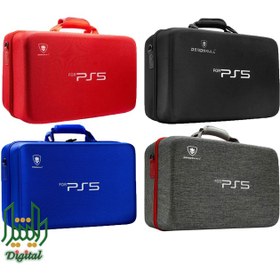 تصویر کیف ضد ضربه DeadSkull مخصوص PS5 رنگ خاکستری 