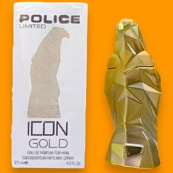 تصویر ‎ادوپرفیوم مردانه پلیس لیمیتد آیکون – Police Icon Gold حجم 125 میلی‌لیتر 