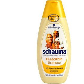 تصویر شامپو مو شوما پروتئینه schauma Ei-Lecithin SHAMPOO در حجم 400 میلی لیتر 
