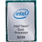تصویر پردازنده سرور اینتل مدل Xeon Gold 6230 Cascade Lake استوک Intel Xeon Gold 6230 Cascade Lake Server Processor Used
