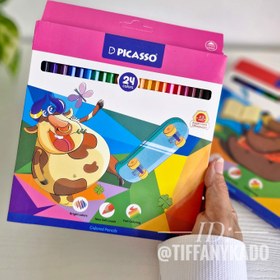 تصویر مدادرنگی ۲۴رنگ پیکاسو 