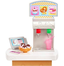 تصویر ست بازی باربی® اسکیپر™ اولین شغل‌ها - پیشخدمت بار اسنک برند barbie Barbie® Skipper™ First Jobs - Snack Bar Attendant Playset